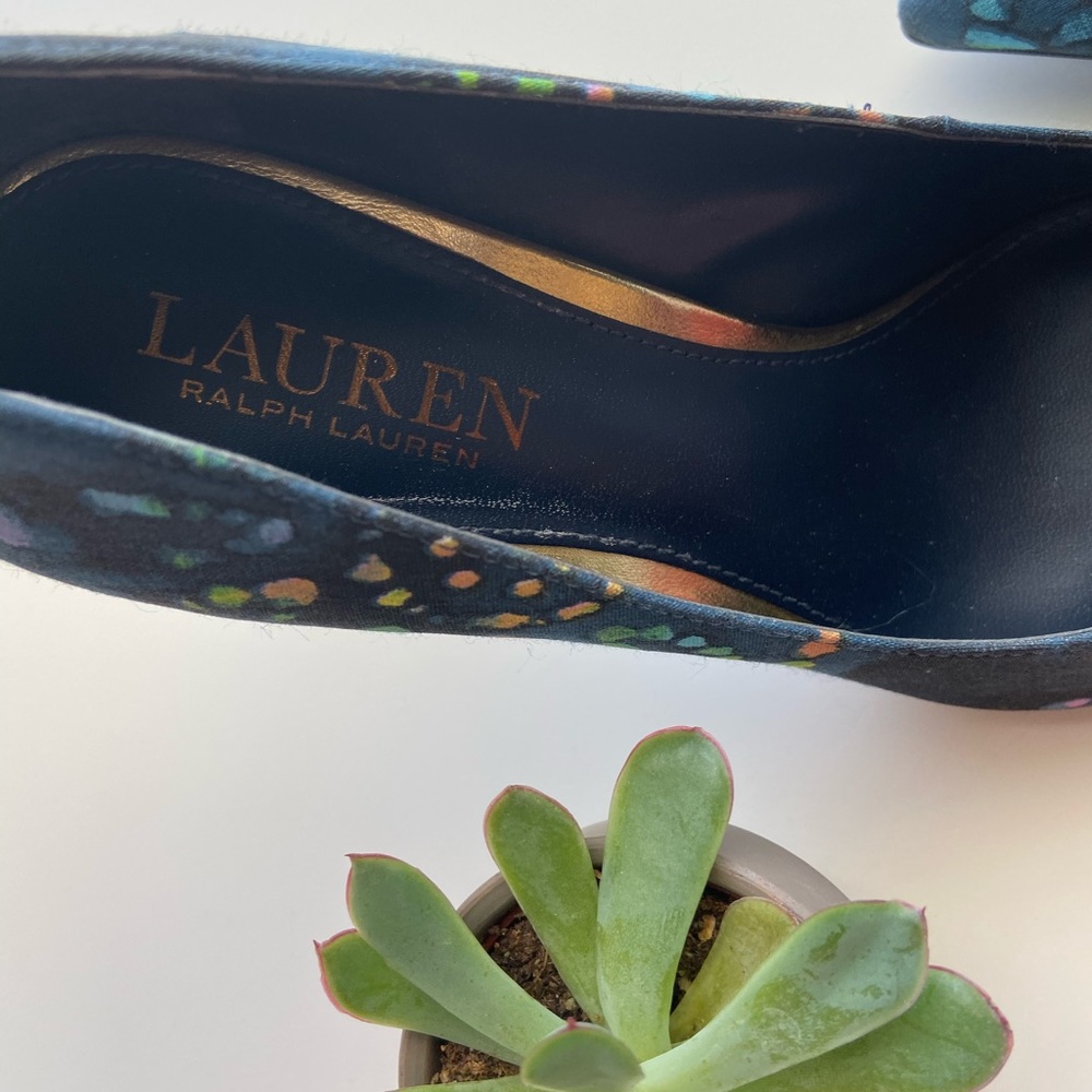 Ralph Lauren splash heels - Picture 4 of 5
